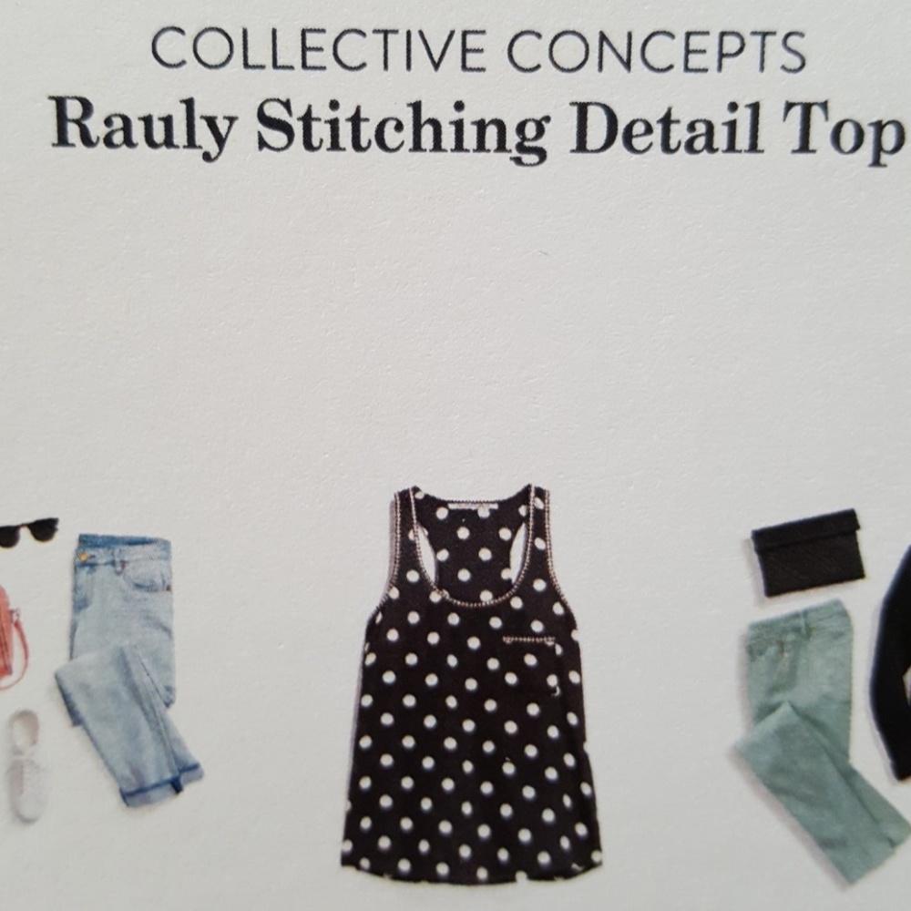 Rauly Stitching Detail Top Stitch Fix